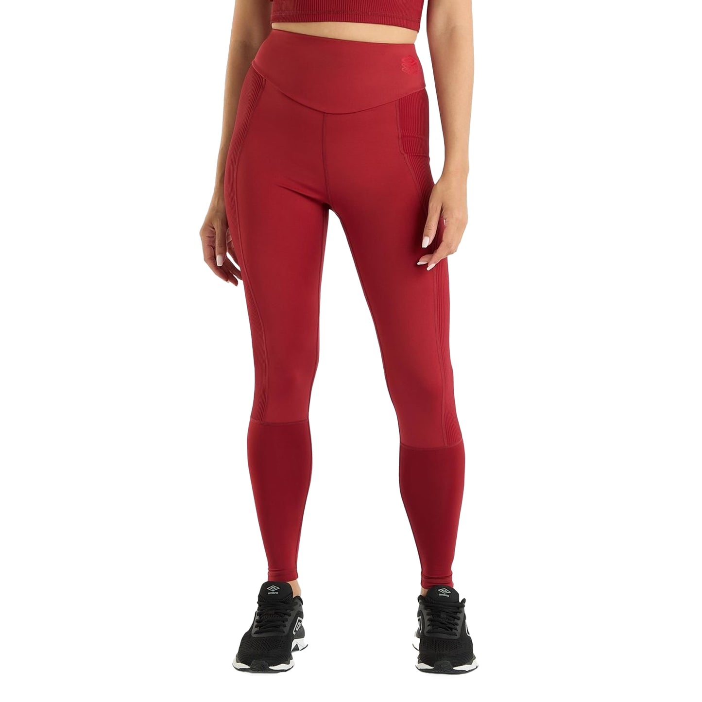 Sundried Tomato - Front - Umbro Womens-Ladies Pro 7-8 Training Leggings