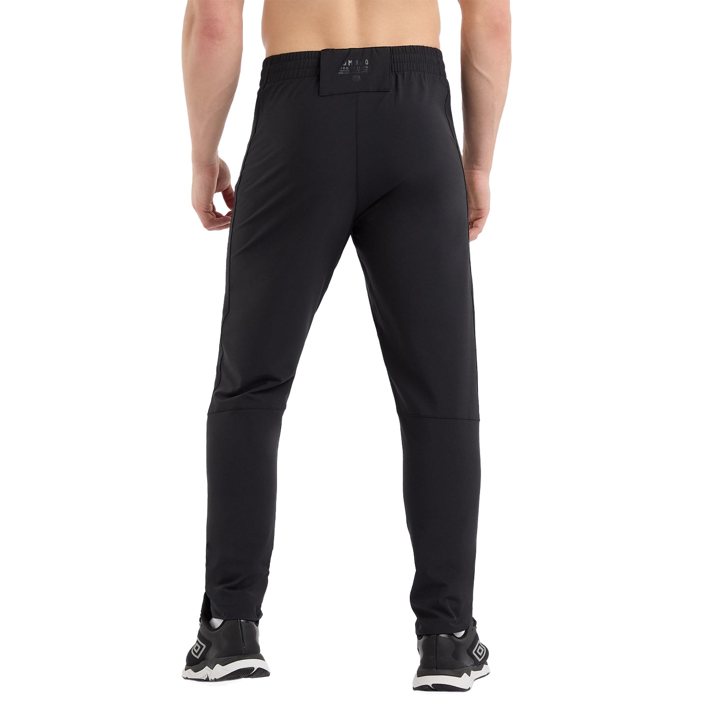 Black - Back - Umbro Mens Pro Training Elite Hybrid Trousers