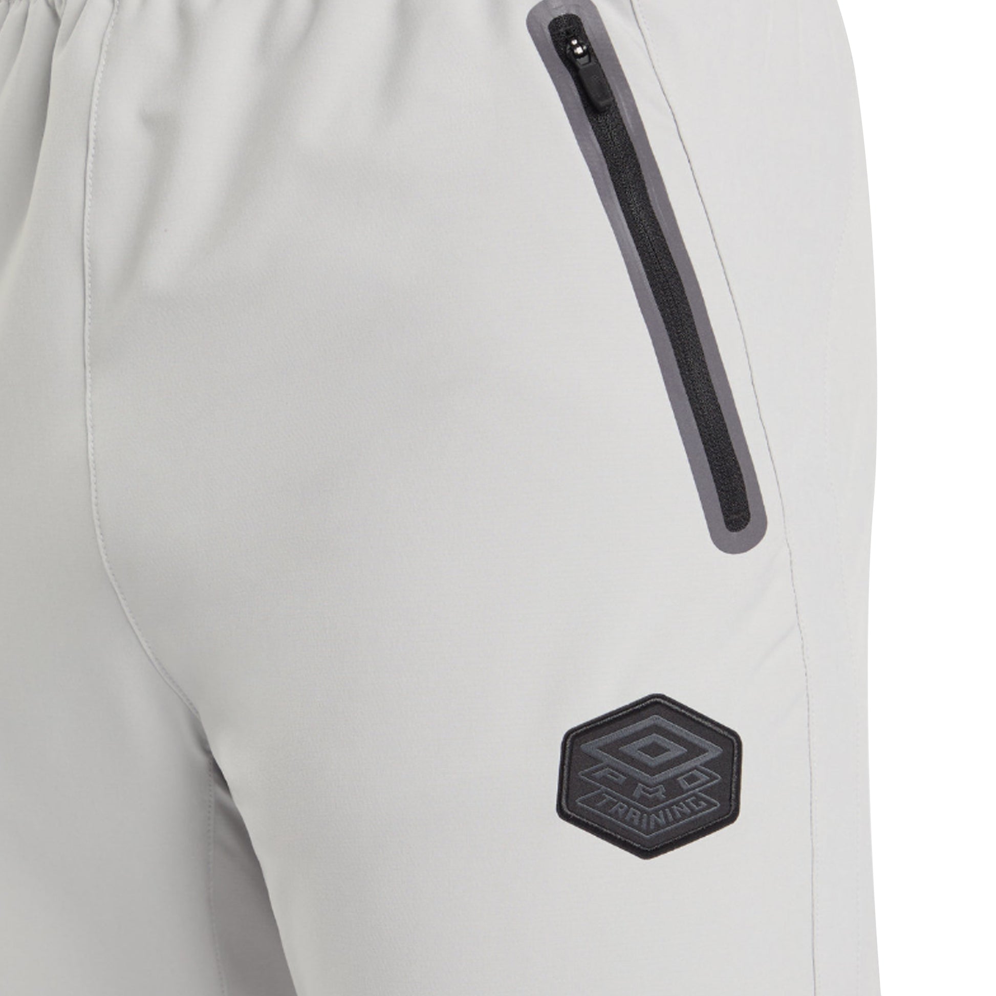 Harbour Mist-Black - Pack Shot - Umbro Mens Pro Training Elite Hybrid Trousers