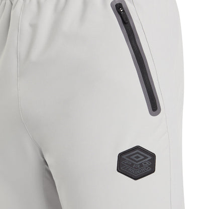 Harbour Mist-Black - Pack Shot - Umbro Mens Pro Training Elite Hybrid Trousers