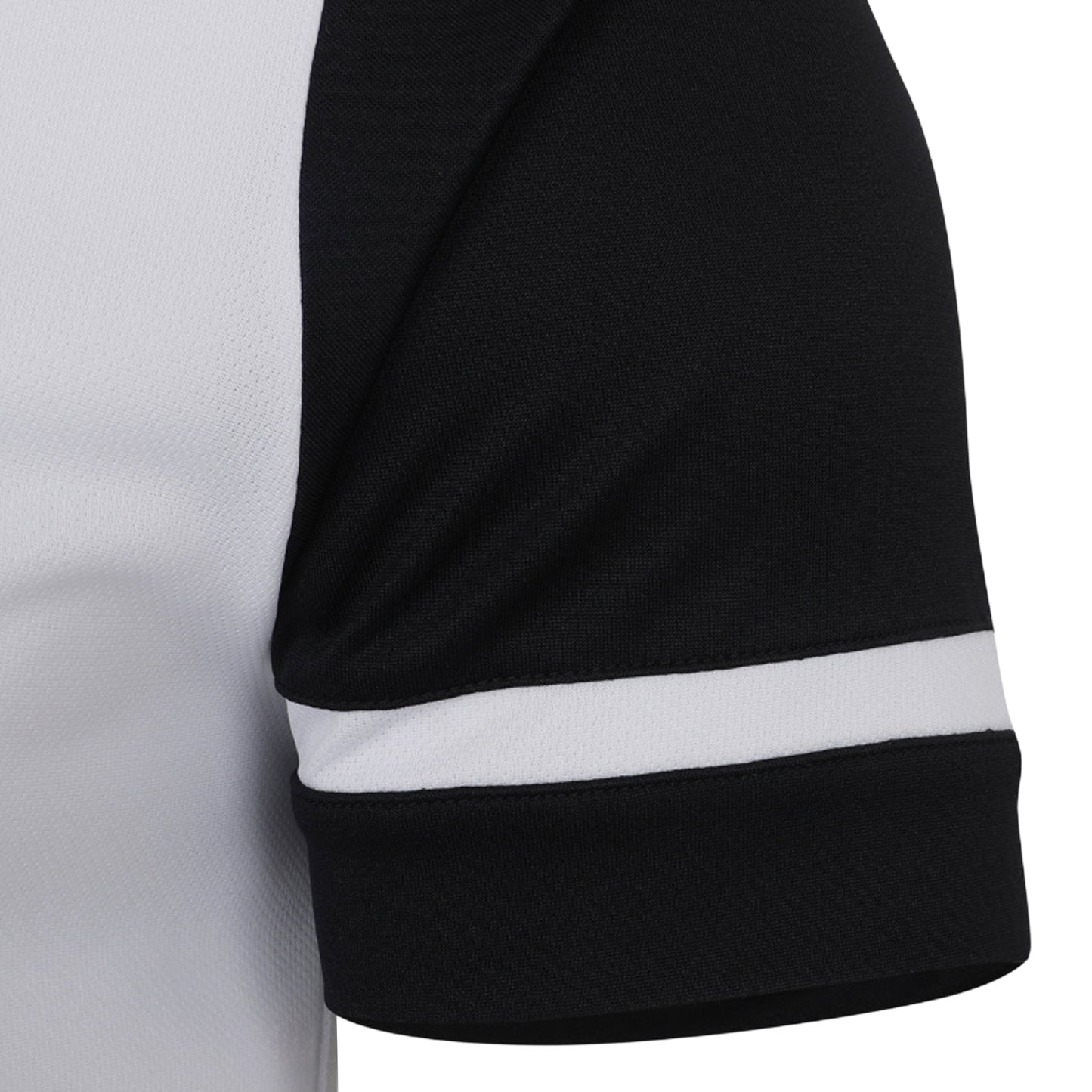 Brilliant White-Black - Side - Umbro Mens Cavelle Jersey T-Shirt