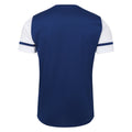 Navy-Brilliant White - Back - Umbro Mens Cavelle Jersey T-Shirt