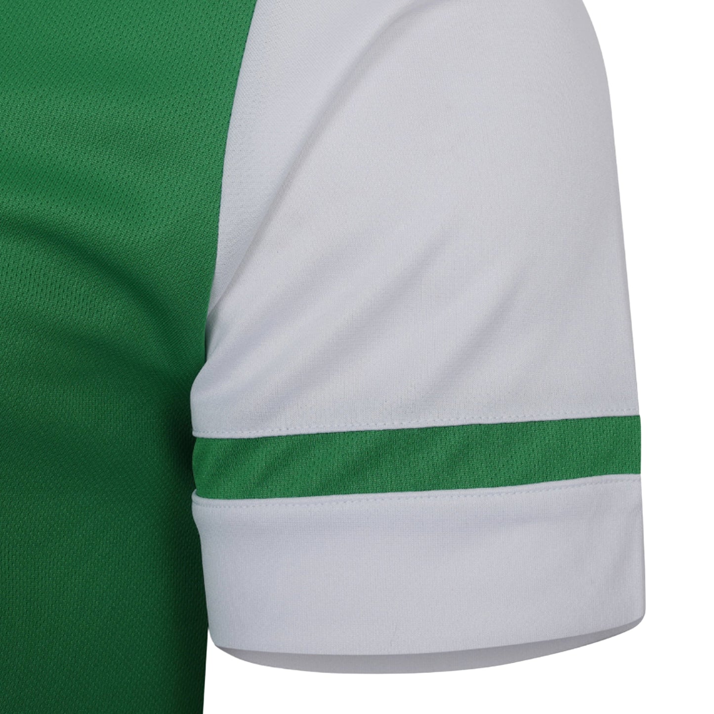 Emerald-Brilliant White - Side - Umbro Mens Cavelle Jersey T-Shirt