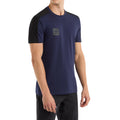 Peacoat-Black - Side - Umbro Mens Terrace T-Shirt