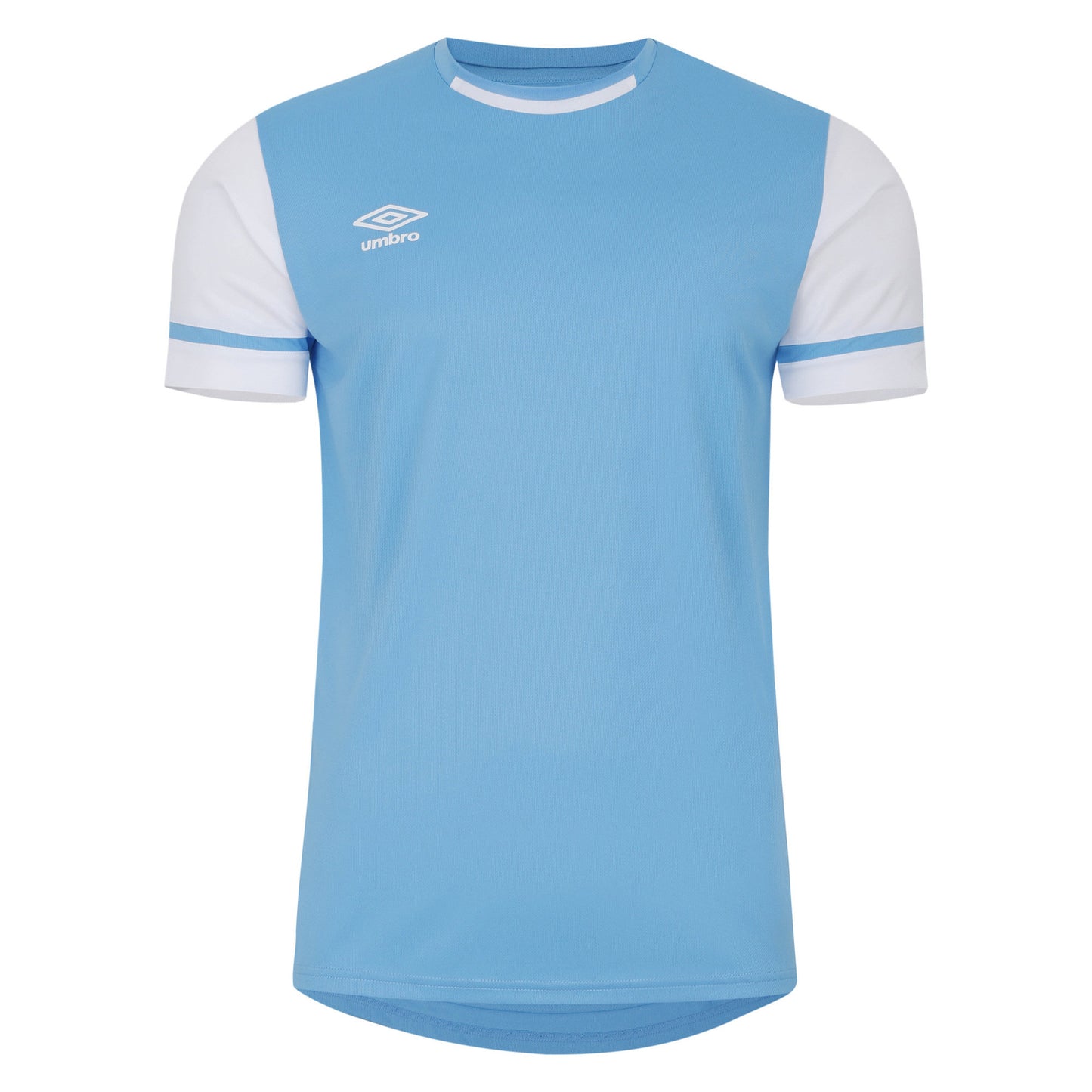 Sky Blue-Brilliant White - Front - Umbro Childrens-Kids Cavelle Jersey