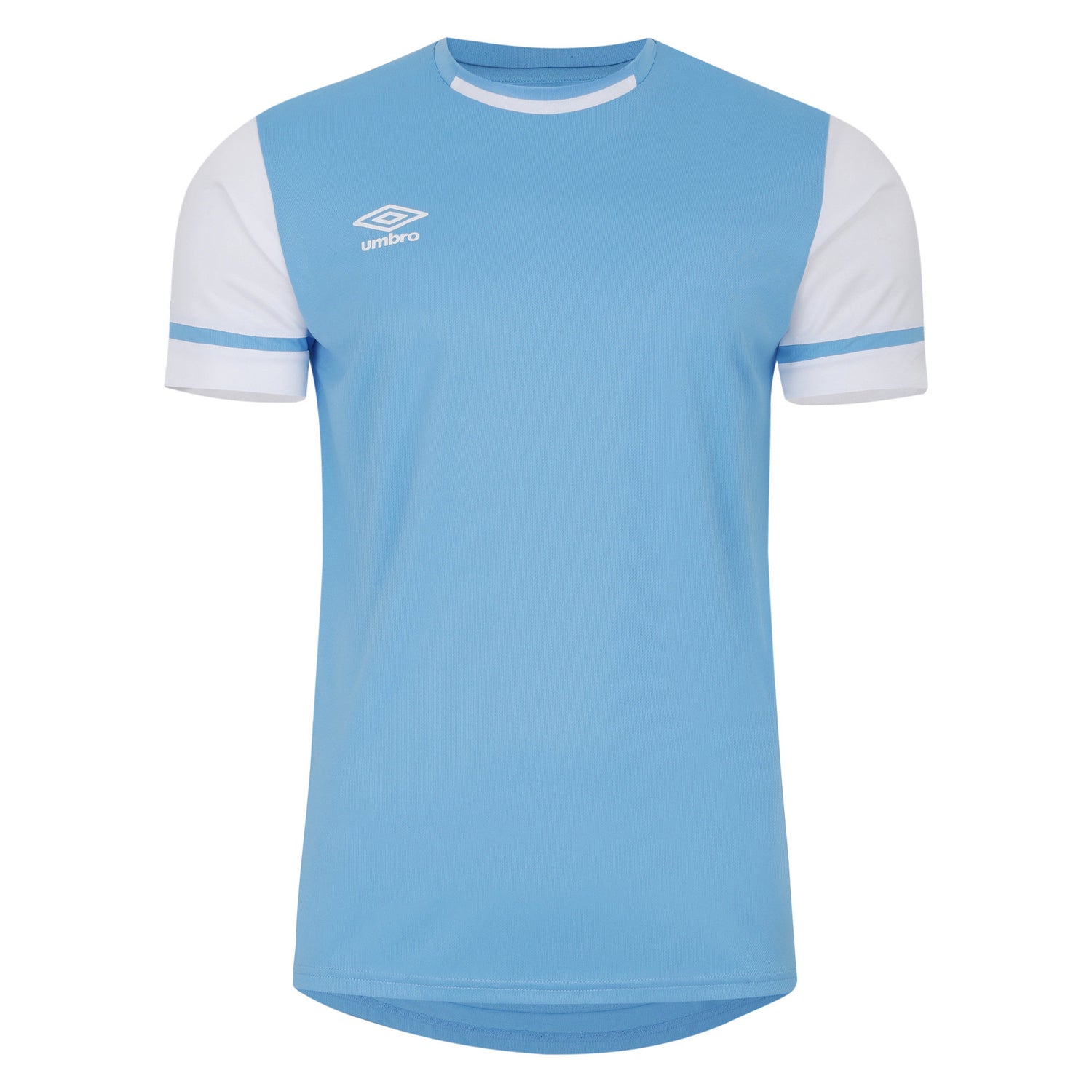 Sky Blue-Brilliant White - Front - Umbro Childrens-Kids Cavelle Jersey