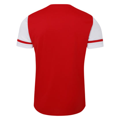 Vermillion-Brilliant White - Back - Umbro Childrens-Kids Cavelle Jersey