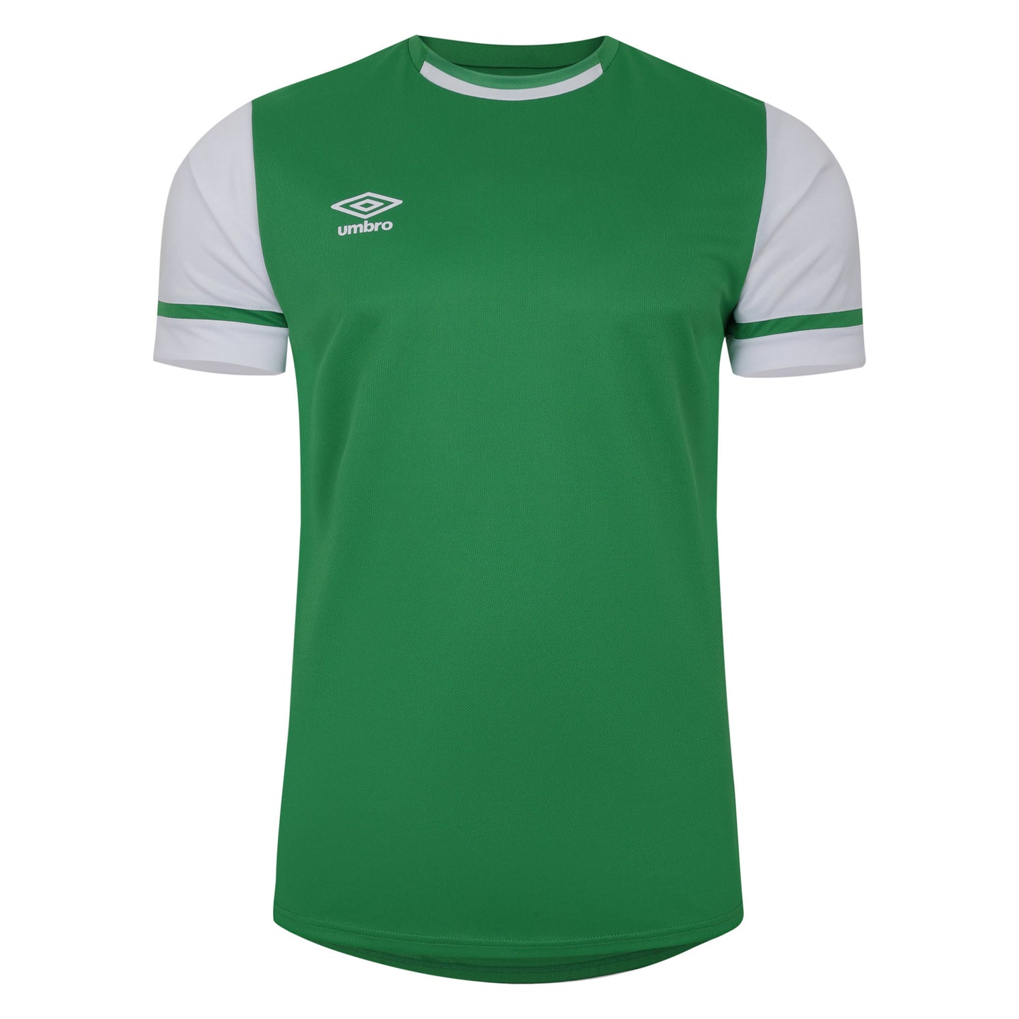 Emerald-Brilliant White - Front - Umbro Childrens-Kids Cavelle Jersey