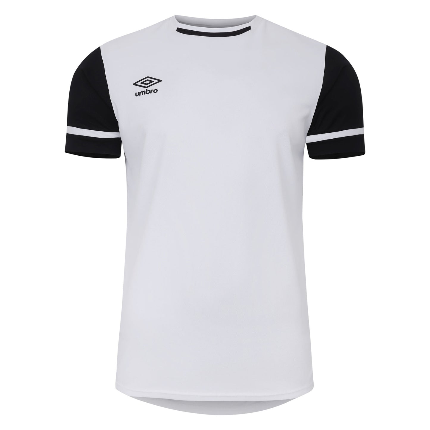 Brilliant White-Black - Front - Umbro Childrens-Kids Cavelle Jersey