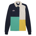 Dark Navy-Multicoloured - Front - Umbro Mens Panel Rugby Jersey