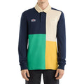 Dark Navy-Multicoloured - Side - Umbro Mens Panel Rugby Jersey