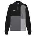 Black-Multicoloured - Front - Umbro Mens Panel Rugby Jersey