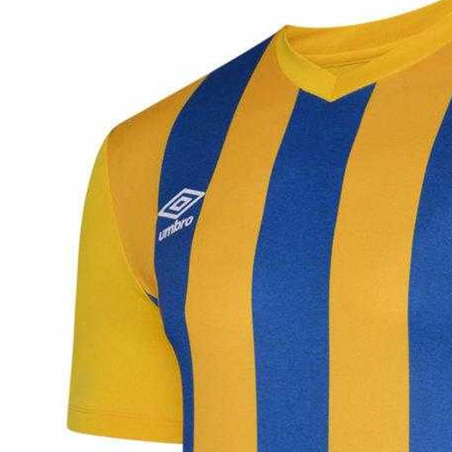 Yellow-Royal Blue - Pack Shot - Umbro Childrens-Kids Ramones Jersey