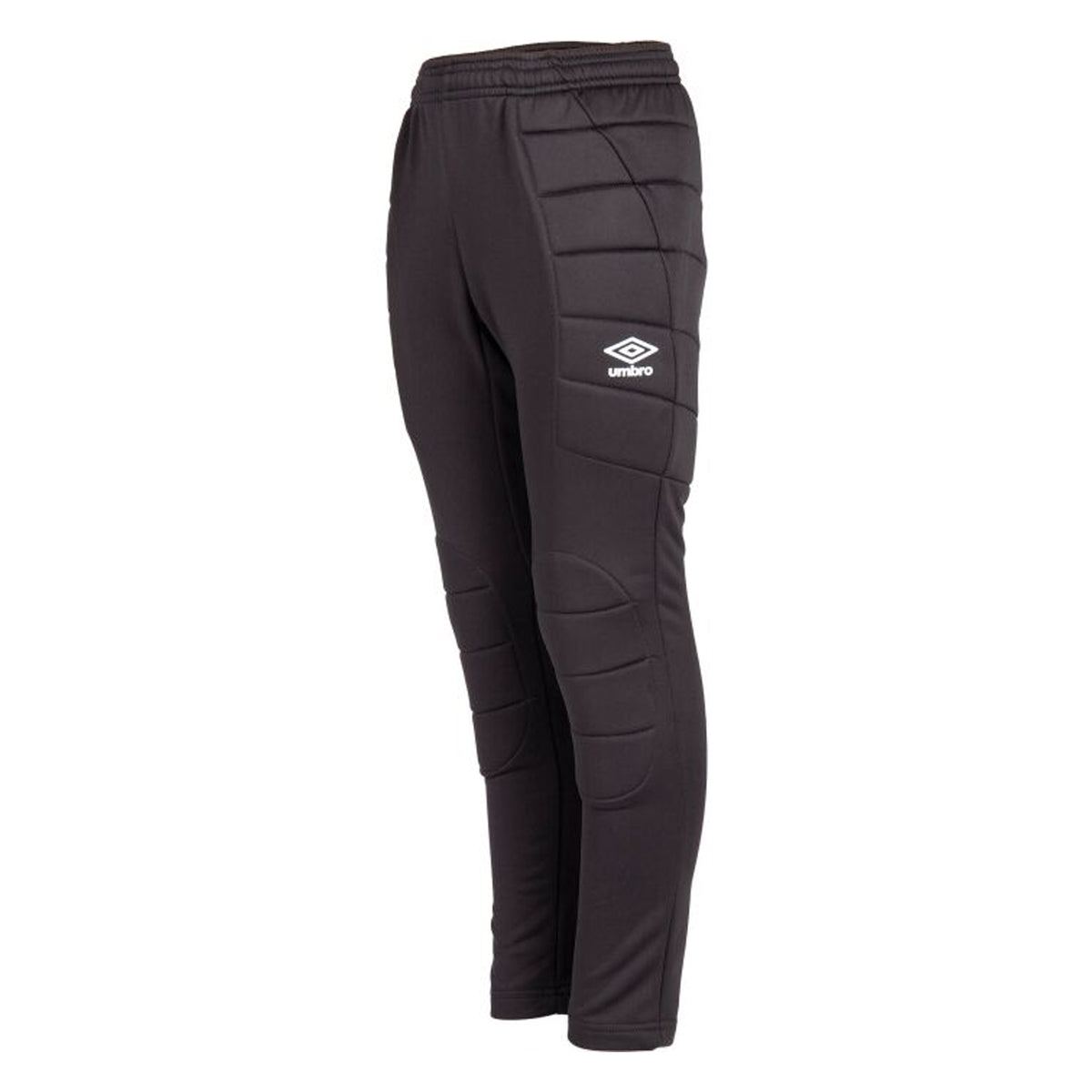 Black - Side - Umbro Childrens-Kids Kinetic Goalkeeper Trousers
