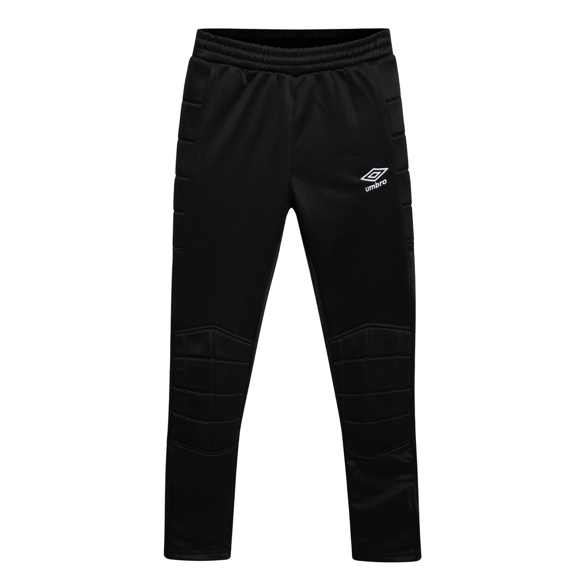 Black - Front - Umbro Childrens-Kids Kinetic Goalkeeper Trousers