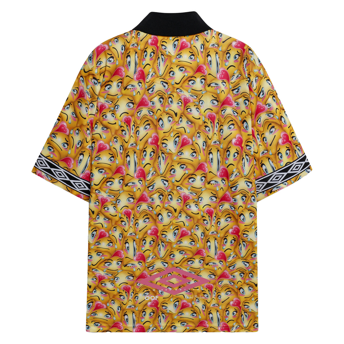Yellow - Back - Umbro Unisex Adult Rachel Maclean OOF Jersey