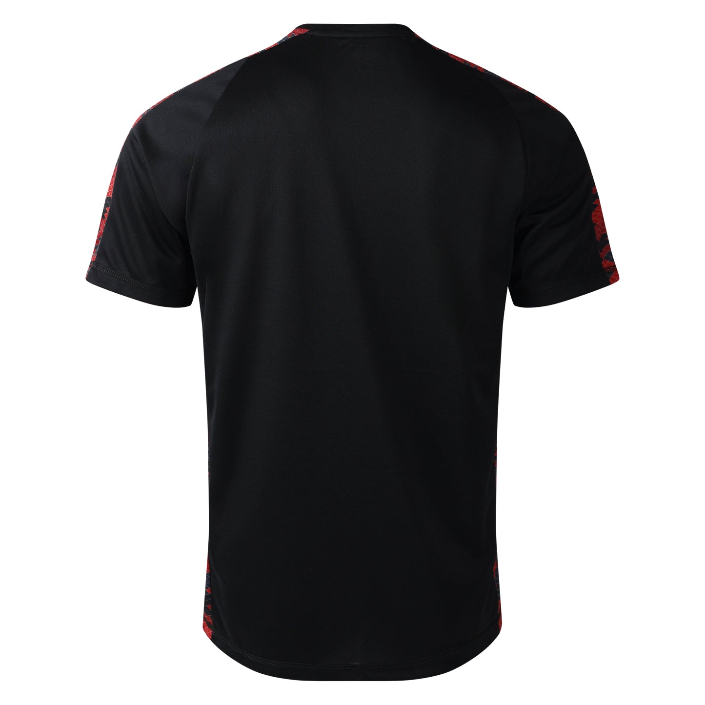 Black-Red Dahlia - Back - Umbro Mens Pro Training Active Jersey