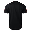 Black-Red Dahlia - Back - Umbro Mens Pro Training Active Jersey