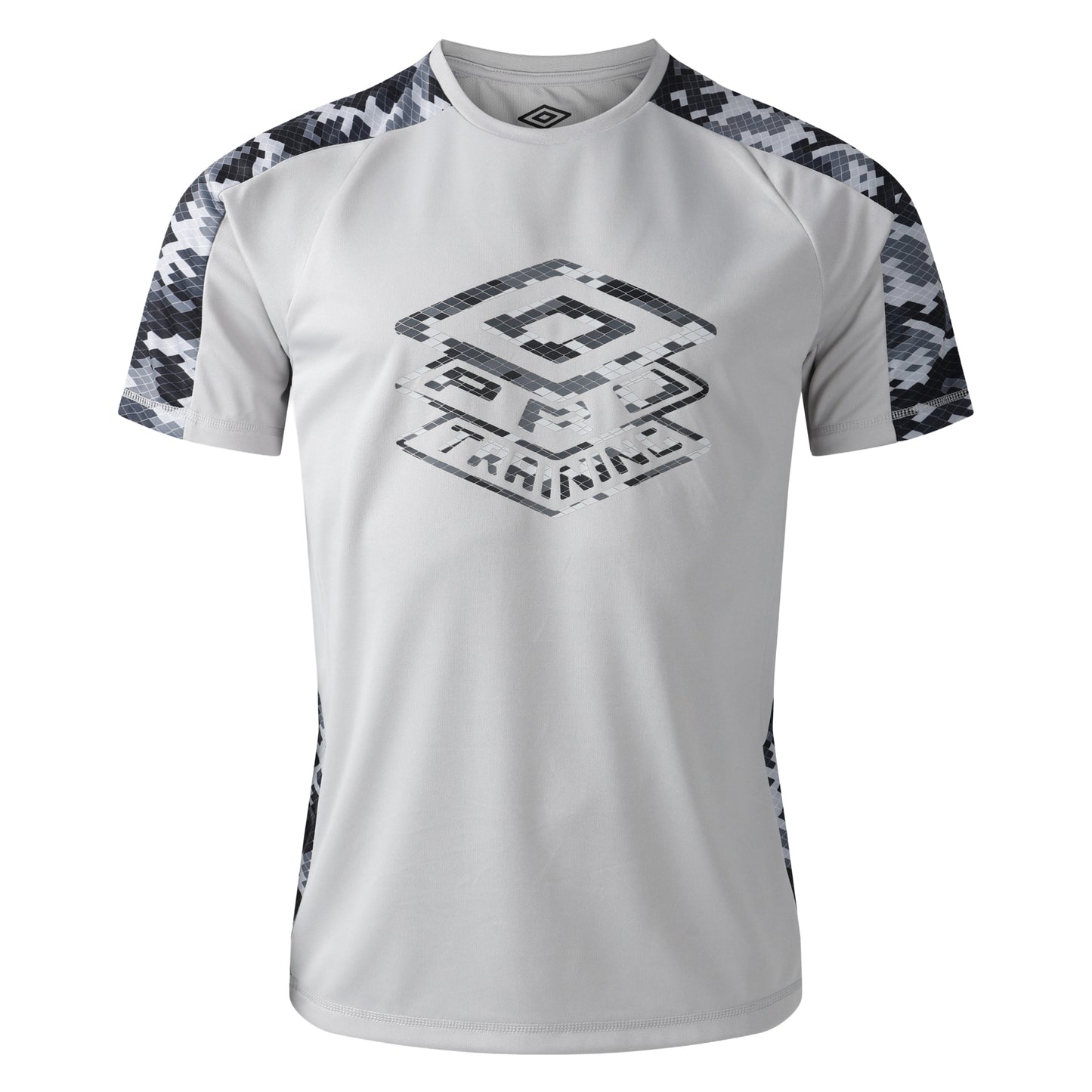 Harbor Mist-Black - Front - Umbro Mens Pro Training Active Jersey