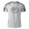 Harbor Mist-Black - Front - Umbro Mens Pro Training Active Jersey