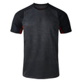 Black-Red Dahlia - Front - Umbro Mens Pro Polyester Training T-Shirt