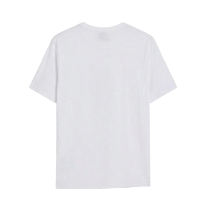 Brilliant White - Back - Umbro Mens Geo Wave T-Shirt