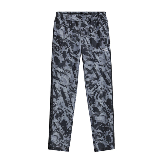 Black Camo - Front - Umbro Mens Taped Tracksuit Bottoms