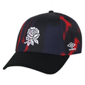 Black-Lollipop-Navy Blazer - Front - Umbro Unisex Adult 24-25 Warm Up England Rugby Cap