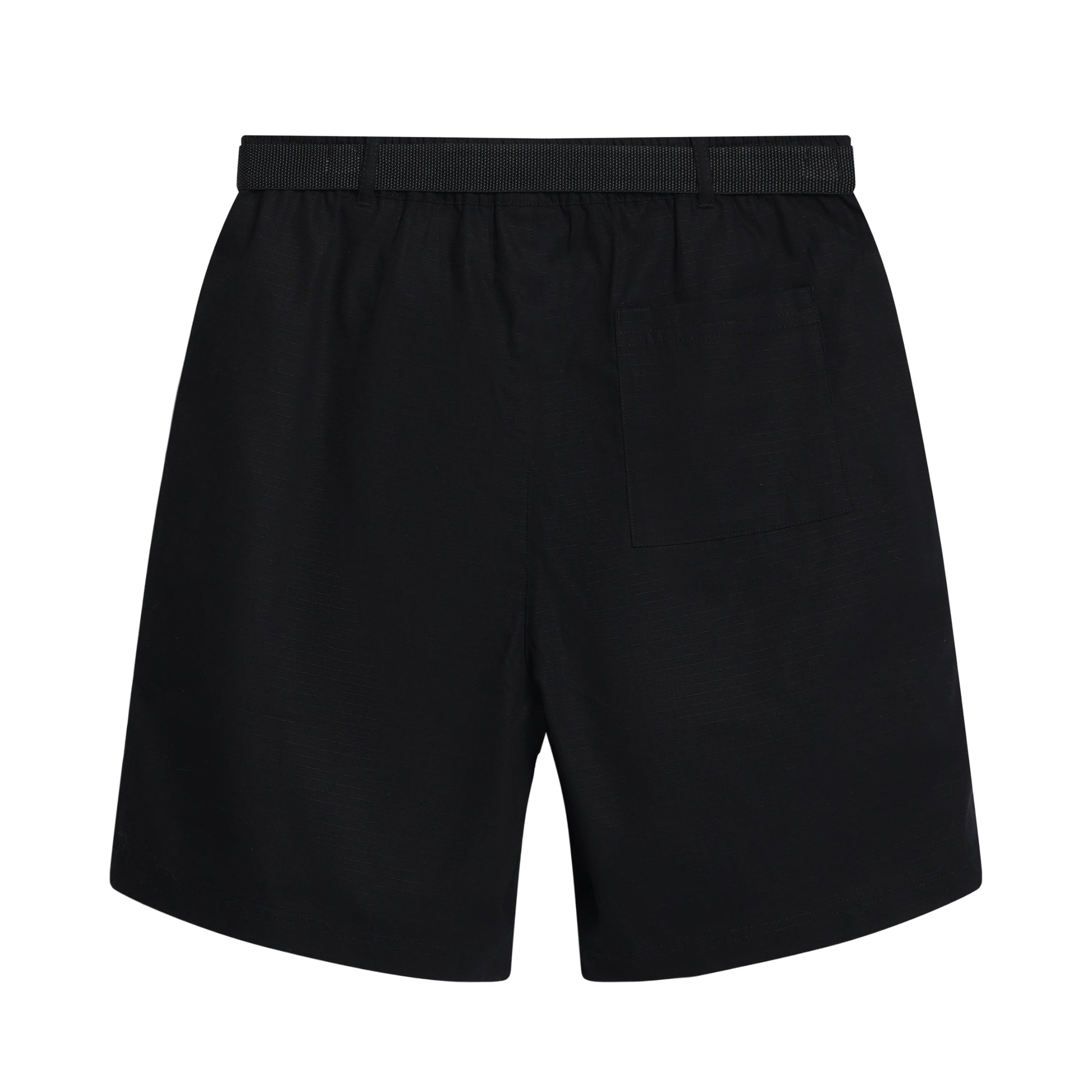 Black-Iron Gate - Back - Umbro Mens Belted Shorts