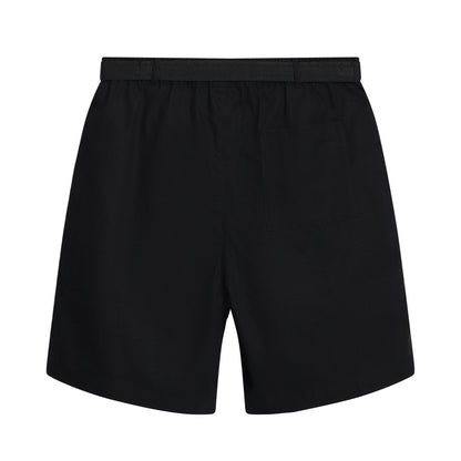 Black-Iron Gate - Back - Umbro Mens Belted Shorts