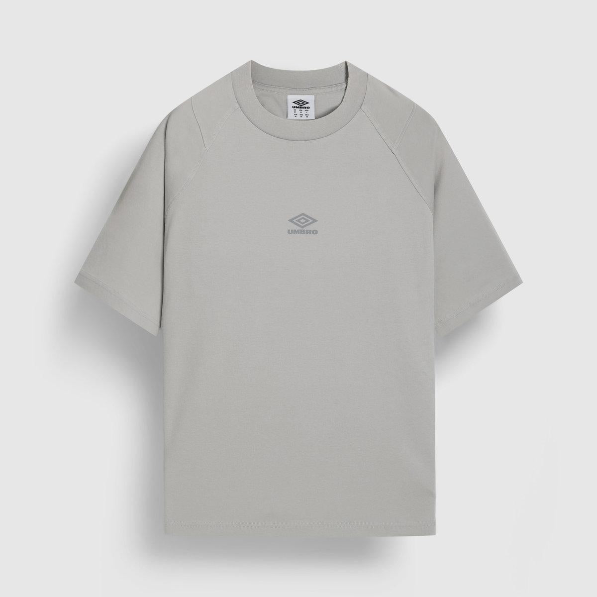 Harbor Mist - Front - Umbro Mens Washed Crew Neck Boxy T-Shirt