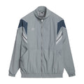 Pearl Blue-Blue Mirage-Brilliant White - Front - Umbro Mens Relaxed Fit Track Jacket