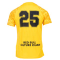 Yellow-Black - Back - Umbro Mens Culture Clash Red Bull Jersey