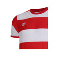 Vermillion-White - Side - Umbro Mens Triumph Jersey