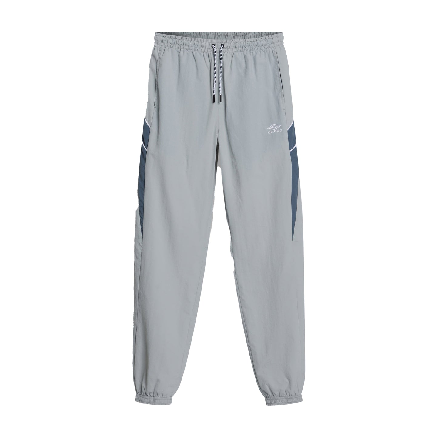 Pearl Blue-Blue Mirage-Brilliant White - Front - Umbro Mens Relaxed Fit Tracksuit Bottoms