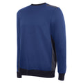 Royal Blue-French Blue - Back - Umbro Childrens-Kids Diamond Training Fleece Top