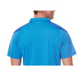Ibiza Blue-Royal Blue - Side - Umbro Childrens-Kids Polyester Polo Shirt