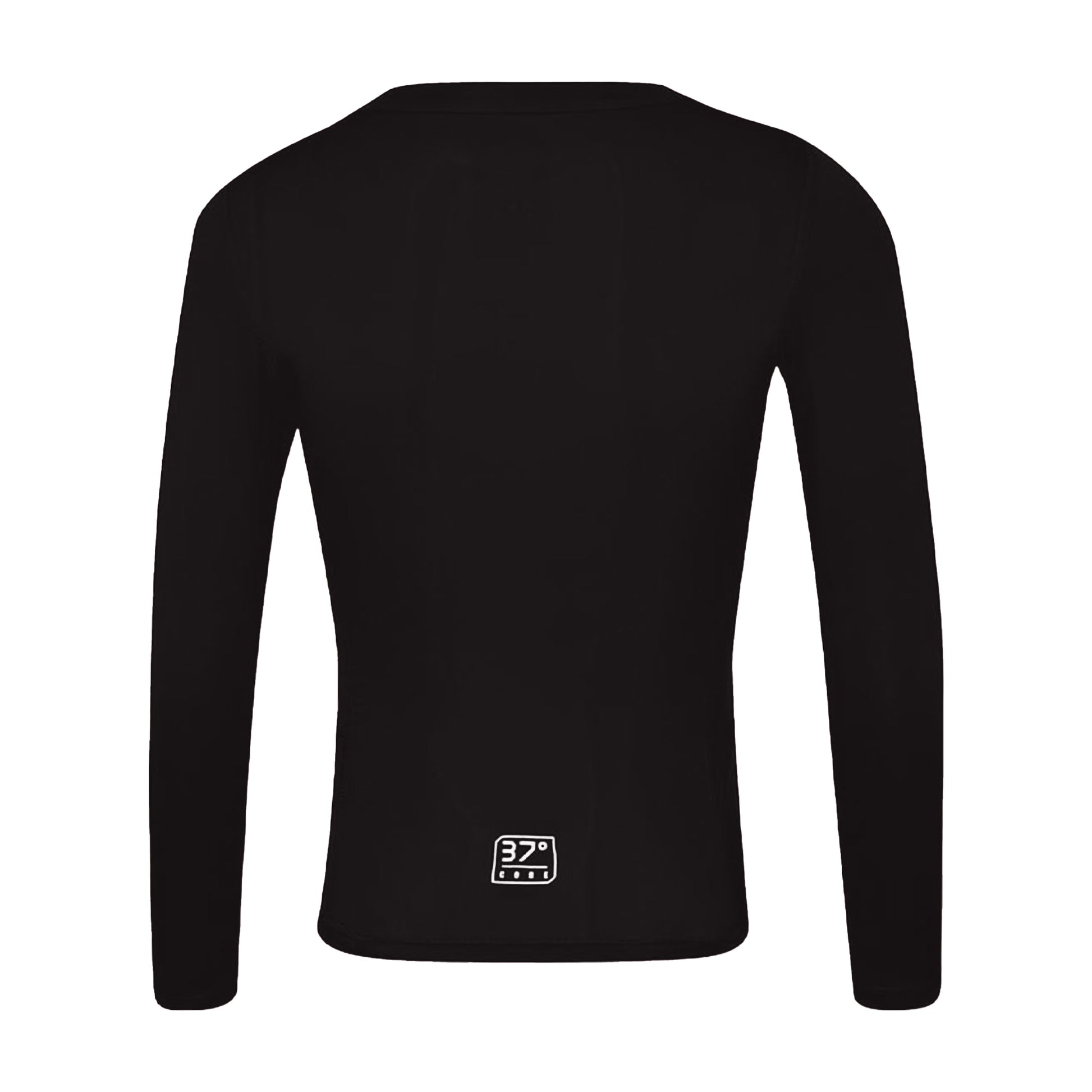 Black - Back - Umbro Childrens-Kids Core Crew Neck Base Layer Top