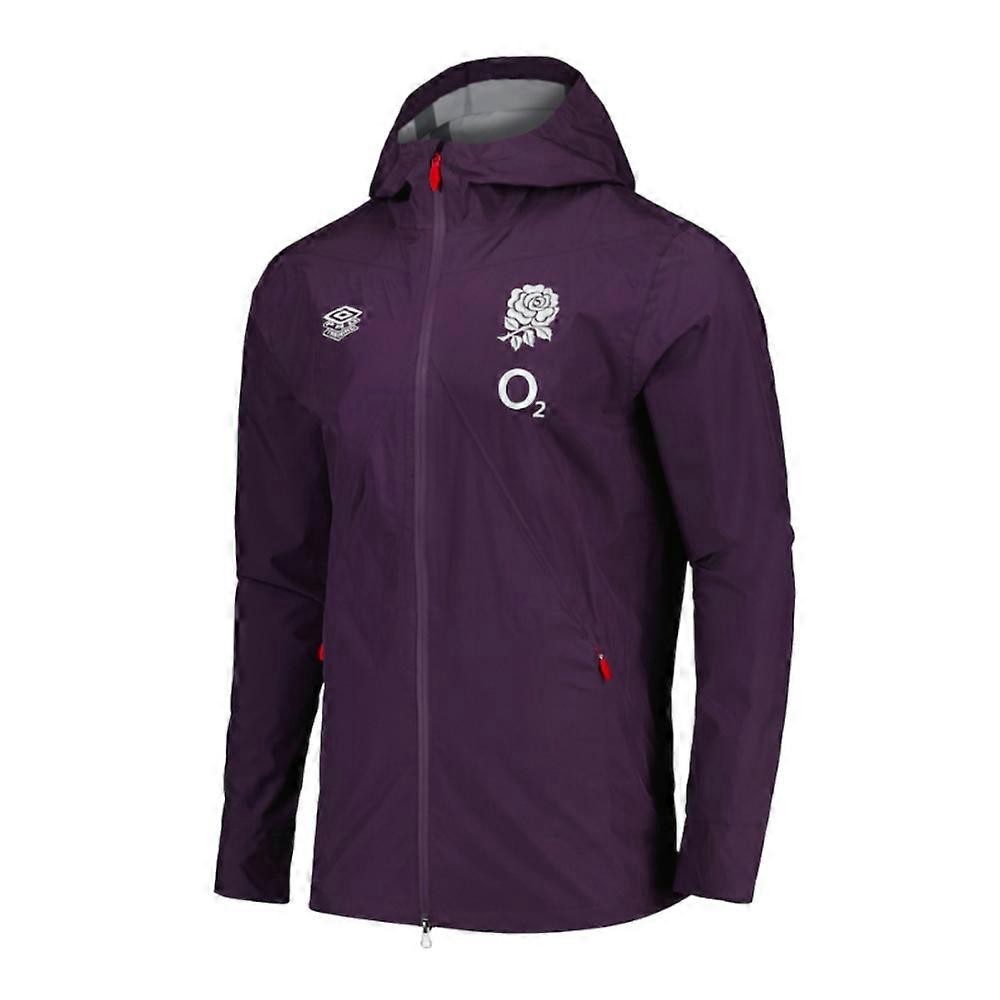 Nightshade - Front - Umbro Mens 24-25 England Rugby Waterproof Jacket