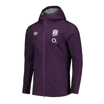 Nightshade - Front - Umbro Mens 24-25 England Rugby Waterproof Jacket