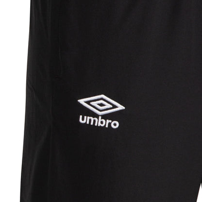 Black - Pack Shot - Umbro Mens 24-25 England Rugby Presentation Jogging Bottoms