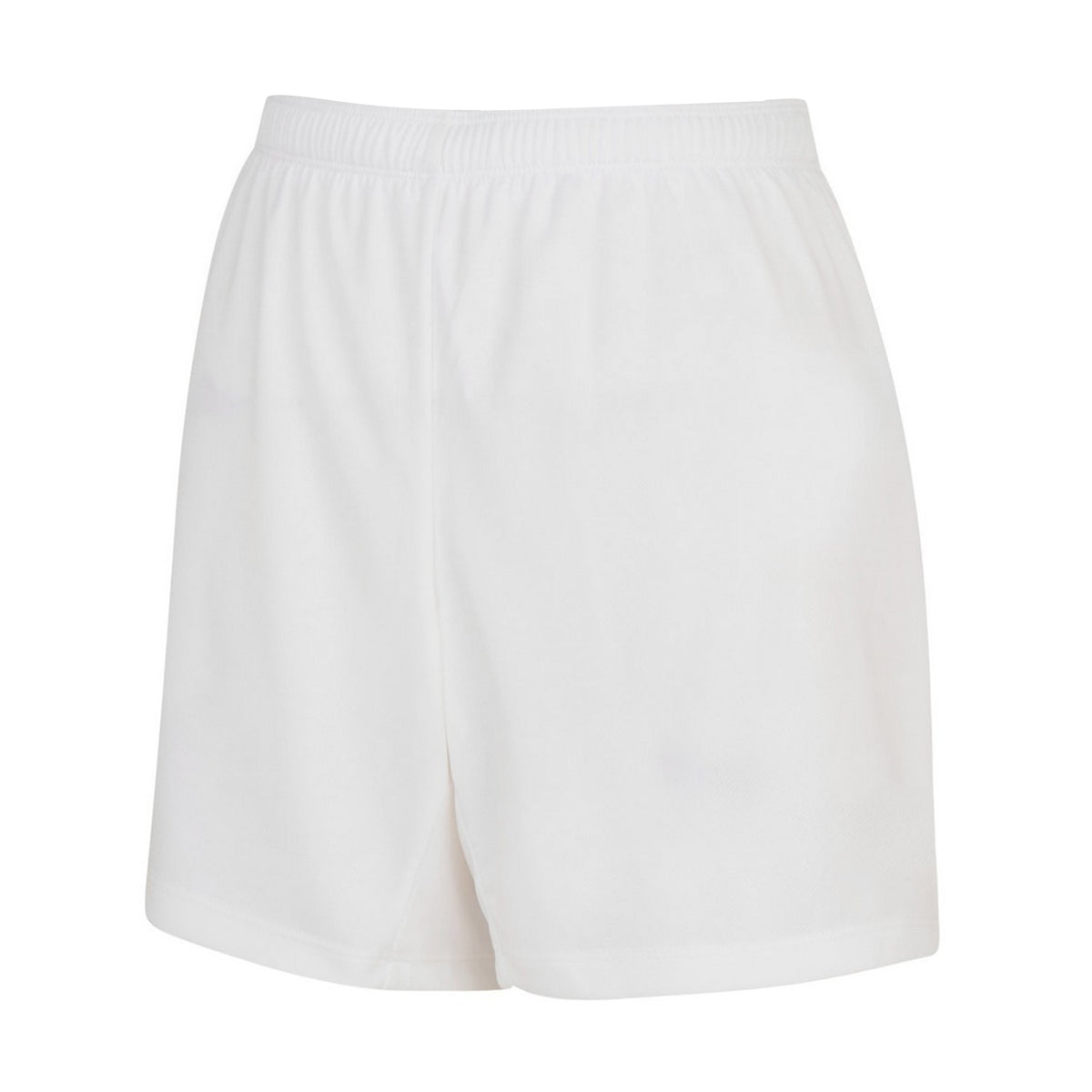 White - Back - Umbro Womens-Ladies Club Logo Shorts