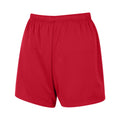 Vermillion - Back - Umbro Womens-Ladies Club Logo Shorts