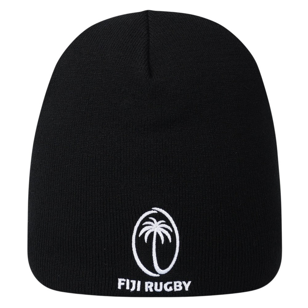 Black - Back - Umbro Fiji Rugby Beanie