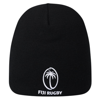 Black - Back - Umbro Fiji Rugby Beanie
