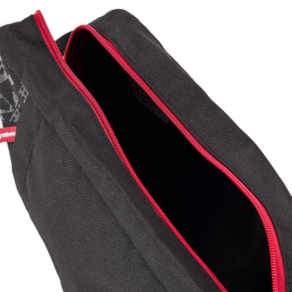 Black-White-Equestrian Red - Side - Umbro 24-25 Formation England Rugby Training Boot Bag