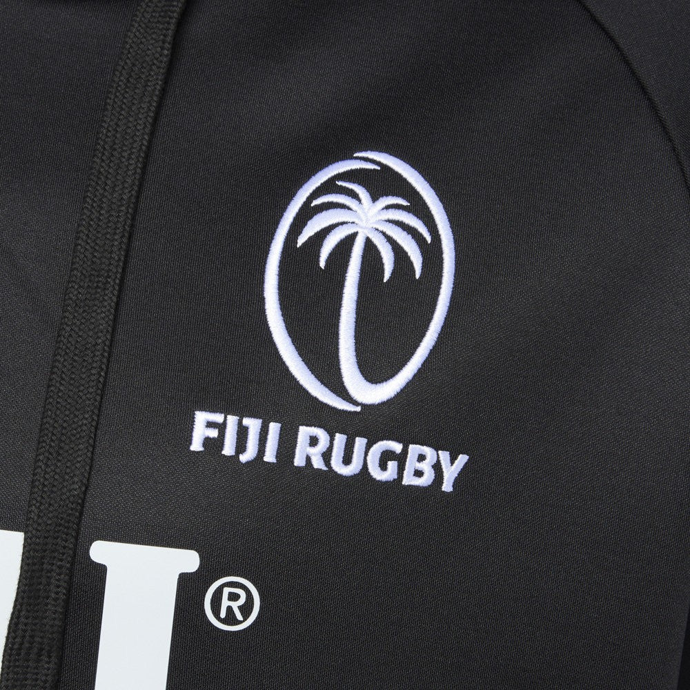 Black - Lifestyle - Umbro Unisex Adult Fiji Rugby Hoodie