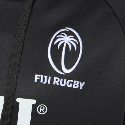 Black - Lifestyle - Umbro Unisex Adult Fiji Rugby Hoodie