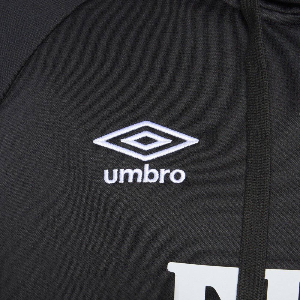 Black - Side - Umbro Unisex Adult Fiji Rugby Hoodie