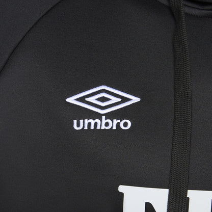 Black - Side - Umbro Unisex Adult Fiji Rugby Hoodie
